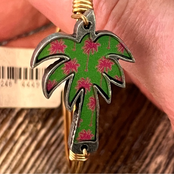 NWT - Luca + Danni - hand made stackable bracelet - Palm Tree - Picture 7 of 13
